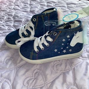 Carter easy zipper denim sneaker